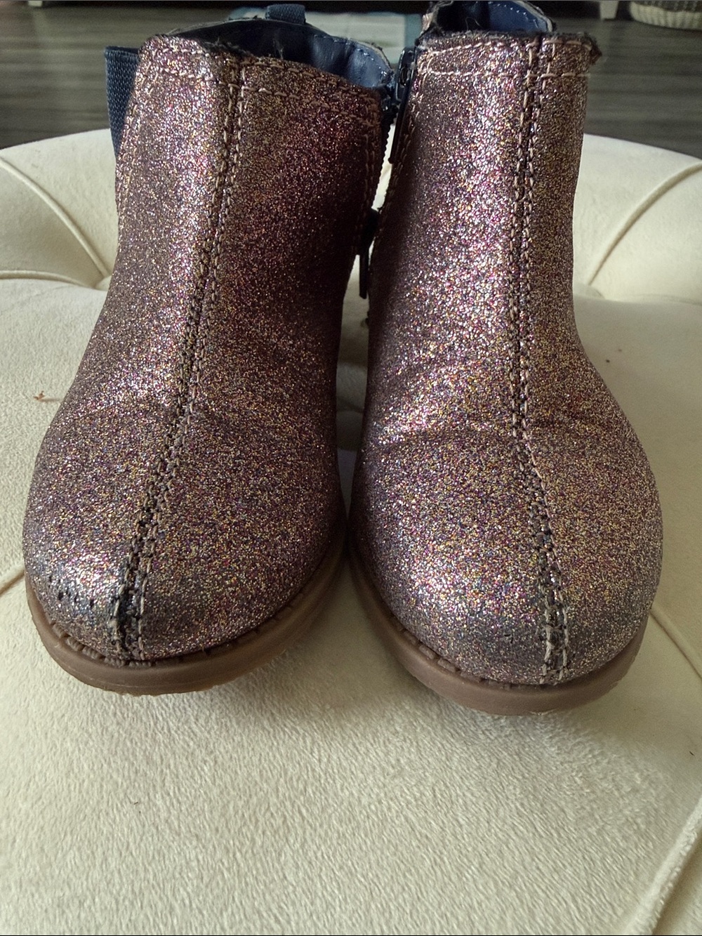 Carter's Girls Multi-Color Glitter Ankle Boots
